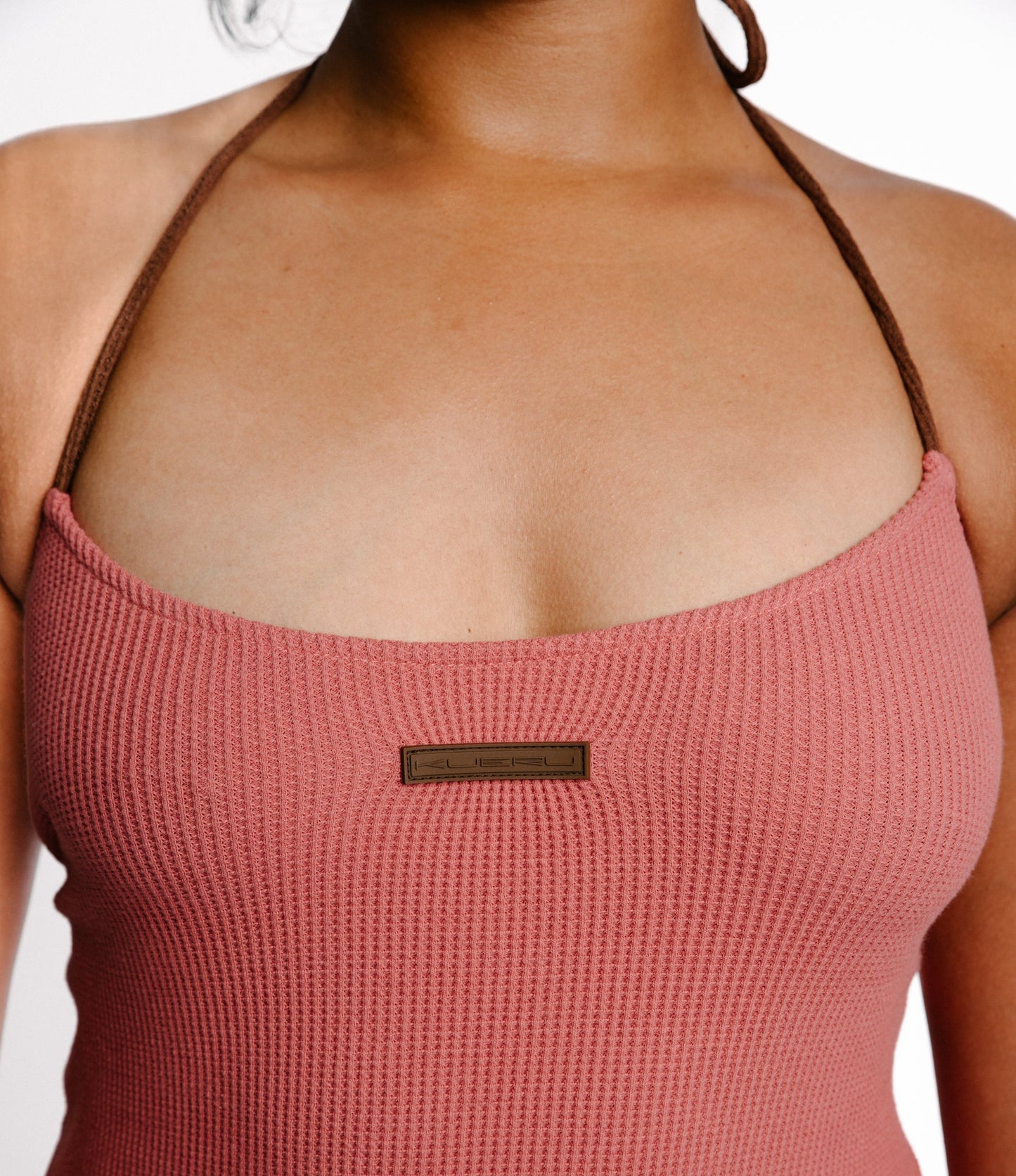 The Azalea dress in Pink & Brown | Pre-Order